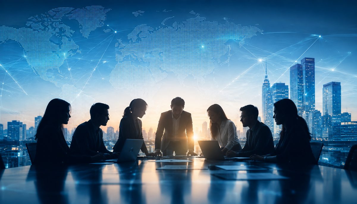 A Comtech team meeting